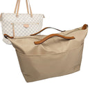 Organizer for [IENA PM (Small), LV] Tote Purse Bag Insert Liner Shaper (Nylon, Zip Cover with Handle)