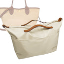 Organizer for [Le Panier Pliage XS Basket, Longchamp] Tote Purse Bag Insert Liner Shaper (Nylon, Zip Cover with Handle)