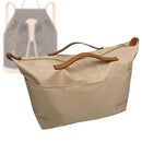 Organizer for [Montsouris BB, LV] Tote Purse Bag Insert Liner Shaper (Nylon, Zip Cover with Handle)
