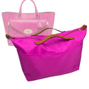 Organizer for [Willow Large, Mulberry] Tote Purse Bag Insert Liner Shaper (Nylon, Zip Cover with Handle)
