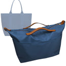 Organizer for [The Lightweight Zip Tote, Rothys] Tote Purse Bag Insert Liner Shaper (Nylon, Zip Cover with Handle)