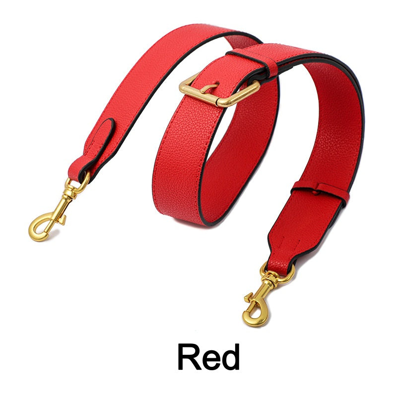 3.6cm Width - Handbag Strap, Leather Tote Crossbody Bag, Top Handle Purse, Gold Clasps