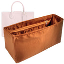 Organizer for [Ace Tote 26, Coach] Tote Purse Bag Insert Organiser Liner Shaper (Silk, Long Zip and Open Compartment)