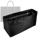 Organizer for [Ace Tote 35, Coach] Tote Purse Bag Insert Organiser Liner Shaper (Silk, Long Zip and Open Compartment)