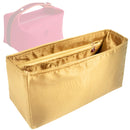 Organizer for [Bride-a-Brac case Small, Hermes] Tote Purse Bag Insert Organiser Liner Shaper (Silk, Long Zip and Open Compartment)