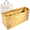 Organizer for [Medium G-Tote bag, Givenchy] Tote Purse Bag Insert Organiser Liner Shaper (Silk, Long Zip and Open Compartment)