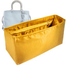 Organizer for [Rogue 20, Coach] Tote Purse Bag Insert Organiser Liner Shaper (Silk, Long Zip and Open Compartment)