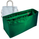 Organizer for [Rogue 25, Coach] Tote Purse Bag Insert Organiser Liner Shaper (Silk, Long Zip and Open Compartment)