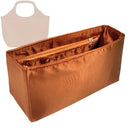 Organizer for [Medium Libby Tote in Arosa Calf, Peter Nitz] Tote Purse Bag Insert Organiser Liner Shaper (Silk, Long Zip and Open Compartment)