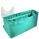 Organizer for [Large Aspen Shoulder Bag, Portland Leather Goods] Tote Purse Bag Insert Organiser Liner Shaper (Silk, Long Zip and Open Compartment)