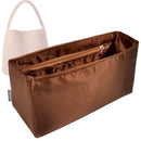 Organizer for [Nomad Medium Hobo, Naghedi] Tote Purse Bag Insert Organiser Liner Shaper (Silk, Long Zip and Open Compartment)