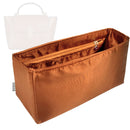 Organizer for [Marly Gold Edition, Ateliers Auguste] Tote Purse Bag Insert Organiser Liner Shaper (Silk, Long Zip and Open Compartment)