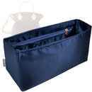 Organizer for [Neo Lockit MM, LV] Tote Purse Bag Insert Organiser Liner Shaper (Silk, Long Zip and Open Compartment)