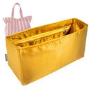 Organizer for [Medium Striped Custom Alpha Tote, BaubleBar] Silk Bag Insert