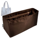 Organizer for [Dio*iviera Small Spongy Book Tote, Dior] Silk Bag Insert