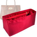 Organizer for [Small Soft Bayswater, Mulberry] Tote Purse Bag Insert Liner Shaper (Silk, Full-width Zip and Open Pocket)