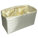 Organizer for [Small Cabas Phantom, Celine] Bag Insert (Silk, Full-width Zip and Open Pocket)