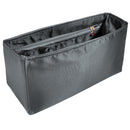 Organizer for [Diorama Medium, Dior] Bag Insert (Silk, Full-width Zip and Open Pocket)