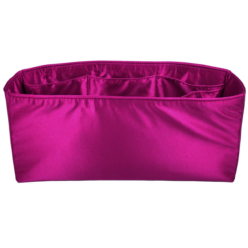 Organizer for [Totally MM (Medium), LV] Bag Insert (Silk, Full-width Zip and Open Pocket)
