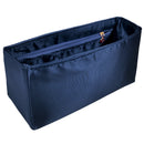 Organizer for [CARGO TOTE, Coach] Bag Insert (Silk, Full-width Zip and Open Pocket)