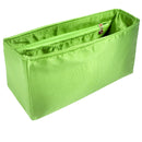 Organizer for [Mini Belt, Celine] Bag Insert (Silk, Full-width Zip and Open Pocket)