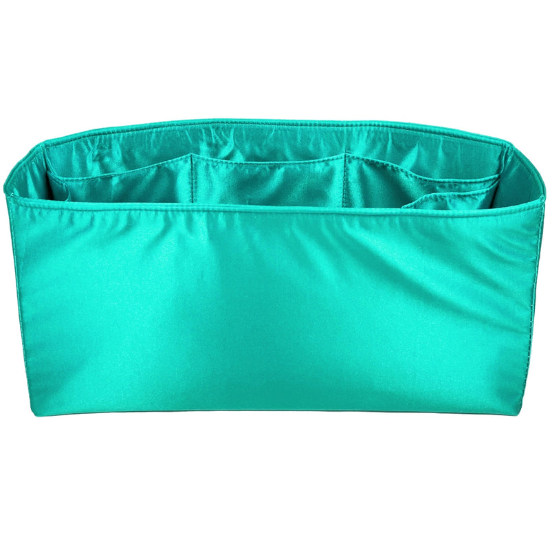 Organizer for [Sully MM (Medium), LV] Bag Insert (Silk, Full-width Zip and Open Pocket)