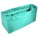 Organizer for [Sheila Large Satchel, Hobo] Bag Insert (Silk, Full-width Zip and Open Pocket)