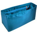 Organizer for [Vertical Libby Tote in Arosa Calf, Peter Nitz] Bag Insert (Silk, Long Zip and Open Compartment)