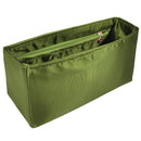 Organizer for [Reversible Liz Small, MCM] Bag Insert (Silk, Full-width Zip and Open Pocket)