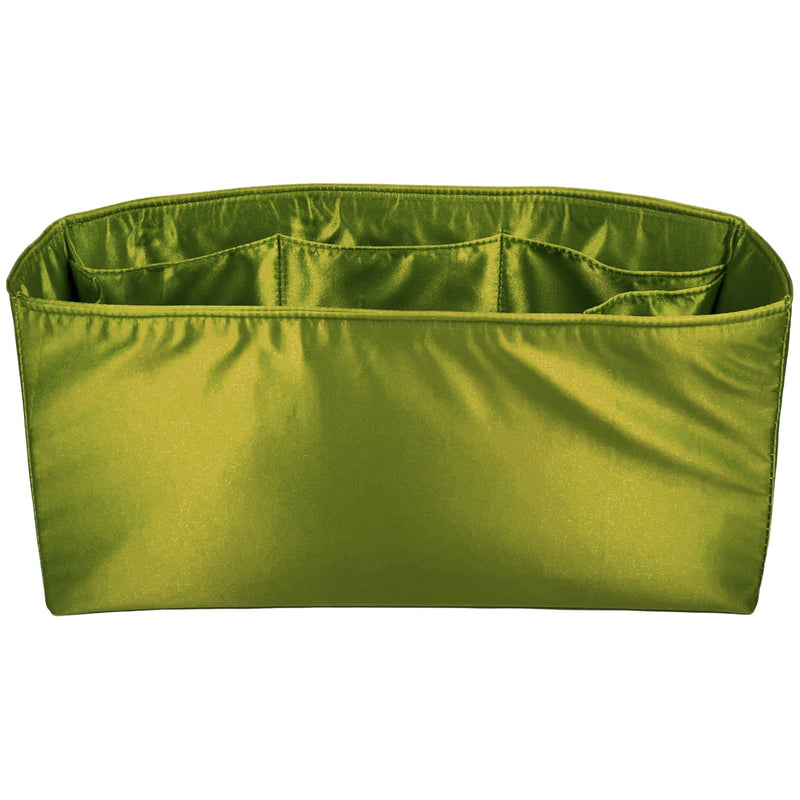 Organizer for [Soft Empire Carryall 28, Coach] Bag Insert (Silk, Long Zip and Open Compartment)
