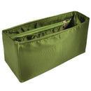 Organizer for [Mini Libby Tote in Arosa Calf, Peter Nitz] Bag Insert (Silk, Long Zip and Open Compartment)