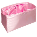 Organizer for [Low Key Hobo MM (Medium), LV] Bag Insert (Silk, Full-width Zip and Open Pocket)