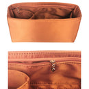 Organizer for [Classic Tote Small, Portland Leather Goods] Bag Insert (Silk, Full-width Zip and Open Pocket)