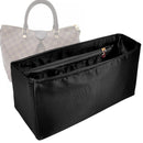 Organizer for [Siena PM (Small), LV] Tote Purse Bag Insert Liner Shaper (Silk, Full-width Zip and Open Pocket)