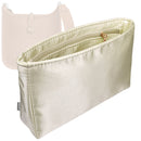 Organizer for [Evelyne 23 Poche III, Hermes] Tote Purse Bag Insert Organiser Liner Shaper (Silk, Slim with Zip Pocket)
