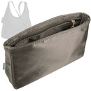 Organizer for [Ella Shoulder Bag, Coach] Tote Purse Bag Insert Organiser Liner Shaper (Silk, Slim with Zip Pocket)