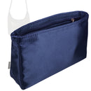 Organizer for [N/S Izzy Bag, The Row] Tote Purse Bag Insert Organiser Liner Shaper (Silk, Slim with Zip Pocket)