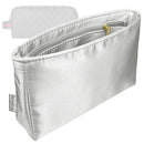 Organizer for [Porter small toiletry case, Gucci] Tote Purse Bag Insert Organiser Liner Shaper (Silk, Slim with Zip Pocket)