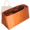 Organizer for [Conti Bag 34cm, Celine] Tote Purse Bag Insert Organiser Liner Shaper (Silk, Trapezoid Taper Shape)