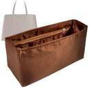 Organizer for [The New Day Market Tote, Everlane] Tote Purse Bag Insert Organiser Liner Shaper (Silk, Trapezoid Taper Shape)