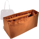 Organizer for [Easton Tote Bag, Coach] Tote Purse Bag Insert Organiser Liner Shaper (Silk, Trapezoid Taper Shape)