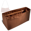 Organizer for [Chelsea Shoulder Bag 36, Coach] Tote Purse Bag Insert Organiser Liner Shaper (Silk, Trapezoid Taper Shape)