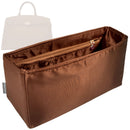 Organizer for [The Midi Hudson, DeMellier] Tote Purse Bag Insert Organiser Liner Shaper (Silk, Trapezoid Taper Shape)