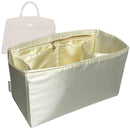 Organizer for [The Small Hudson, DeMellier] Tote Purse Bag Insert Organiser Liner Shaper (Silk, Trapezoid Taper Shape)