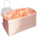 Organizer for [Soft Empire Carryall 21, Coach] Tote Purse Bag Insert Organiser Liner Shaper (Silk, Trapezoid Taper Shape)