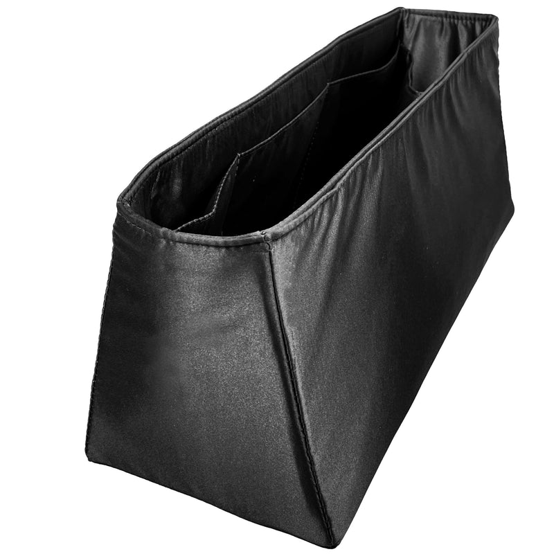 Organizer for [Kensington Bowling, LV] Bag Insert (Silk, Trapezoid Shape with Zip Pocket)