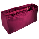 Organizer for [Large Tote, Strathberry] Bag Insert (Silk, Trapezoid Shape with Zip Pocket)