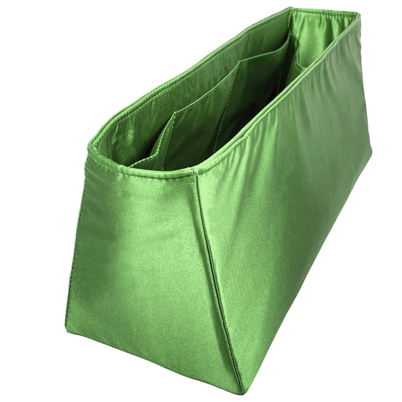 Organizer for [Large Tote, Strathberry] Bag Insert (Silk, Trapezoid Shape with Zip Pocket)