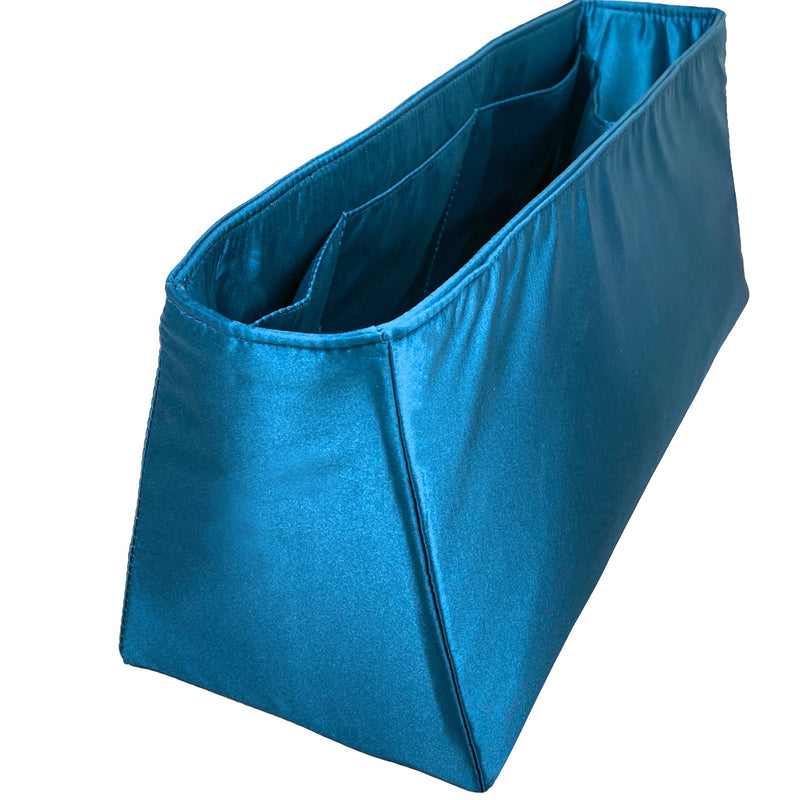 Organizer for [Large Tote, Strathberry] Bag Insert (Silk, Trapezoid Shape with Zip Pocket)