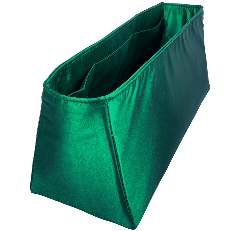 Organizer for [Ponthieu PM (Small), LV] Bag Insert (Silk, Trapezoid Shape with Zip Pocket)